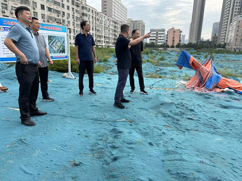 乐鱼网页版登录入口-乐鱼(中国)
党委委员、副总经理张岩到侯寨新镇区安置区调研项目建设工作